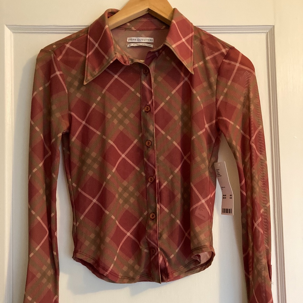 NEW With Tags Urban Outfitters Button Down Shirt